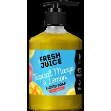 Мило рідке Fresh Juice 460мл Tropical Mango&Lemon New