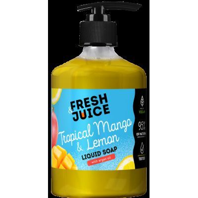 Мило рідке Fresh Juice 460мл Tropical Mango&Lemon New