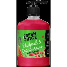 Мило рідке Fresh Juice 460мл Rhubarb&Cranberries New