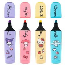 Маркер Highlighter, набор из 4х цветов, HK