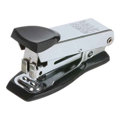 Степлер металлический МИНИ, 12 л., (скобы №10), 61x34x25 мм, черный