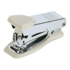 Степлер металлический МИНИ, 12 л., (скобы №10), 61x34x25 мм, серый