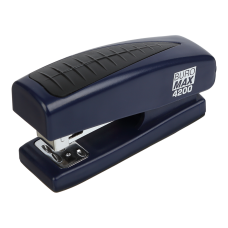 Степлер пластиковый, 20 л., (скобы №24; 26), 98х33х50 мм, синий