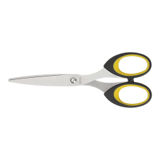 Ножницы 16см цельнометаллические с резиновыми вставками