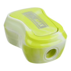 Точилка MARBLE с контейнером, 1 отв., пластик. корпус, ассорти