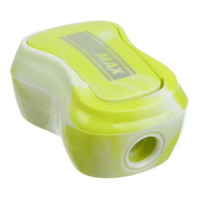 Точилка MARBLE с контейнером, 1 отв., пластик. корпус, ассорти