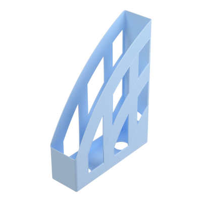 Лоток пластиковий вертикальний, PASTEL блакитний