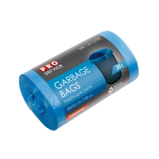 Пакет для мусора п/е 35л/100шт 50*55 синий PRO