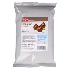 Какао темное ТМ Dr.Oetker Professional 500г