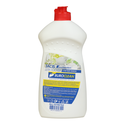 Засіб для миття посуду 500мл Стиглий Лимон BUROCLEAN EuroStandart