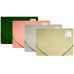 Папка на гумках, А4, OPTIMA, 500 мкм, фактура "СМУГА", асорті