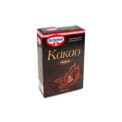 Какао Dr.Oetker Порошок Темное 100 г