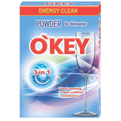 Порошок для посудомийних машин 500г, O'KEY