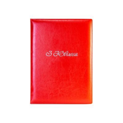 Папка, тиснение "З Ювілеєм", Nebraska, красный