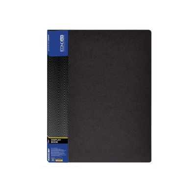 Папка А4 на 20 файлов Economix черный (E30602-01)