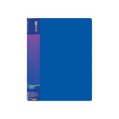 Папка А4 на 20 файлов Economix синий (E30602-02)