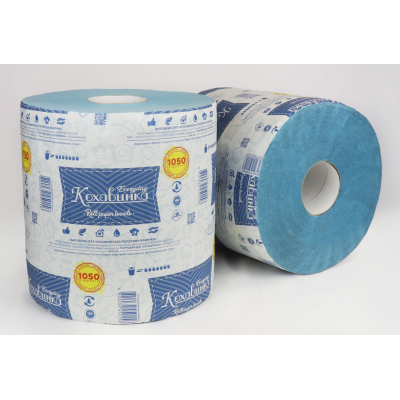 Бумажные полотенца Кохавынка 1 слойные, 1050 отрывов, 150 метров