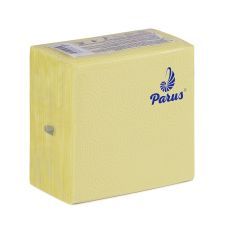 Серветки столові паперові 33х33 см, 100 шт., в п/п упаковці, жовті Parus Серветки столові паперові 33х33 см, 100 шт., в п/п упаковці, жовті Parus