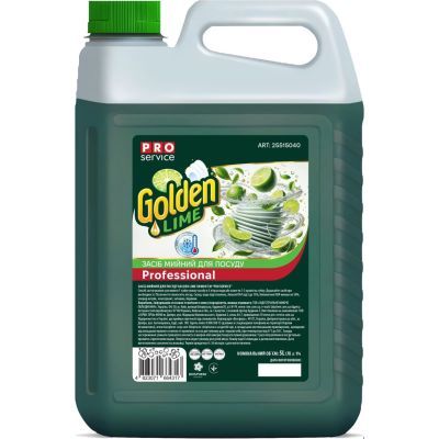 Засіб для миття посуду Golden Lime ЛАЙМ, 5л