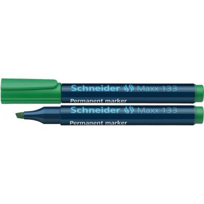 Маркер перманентный SCHNEIDER MAXX 133 1-3мм зеленый (S113304)