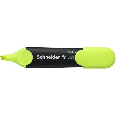 Маркер текстовыделитель SCHNEIDER JOB 1-4,5 мм, желтый (S117905)