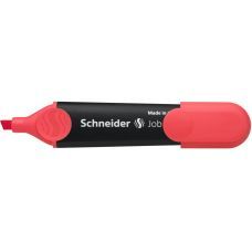 Маркер текстовыделитель SCHNEIDER JOB 1-4,5 мм, красный