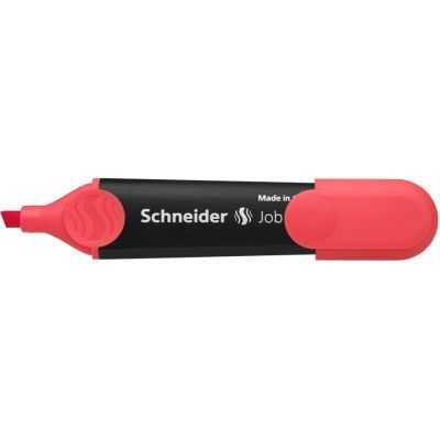 Маркер текстовыделитель SCHNEIDER JOB 1-4,5 мм, красный