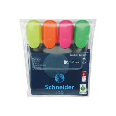 Набор текстовых маркеров SCHNEIDER 4 цвета MAXIMA (S117900)