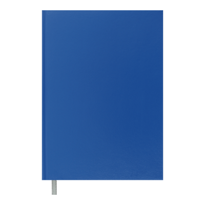 Книга канцелярская OPTIMAL 96 л/кл., А4, синяя, бум винил