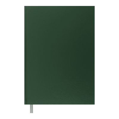 Книга канцелярская OPTIMAL 96 л/кл., А4, зеленая, бум винил