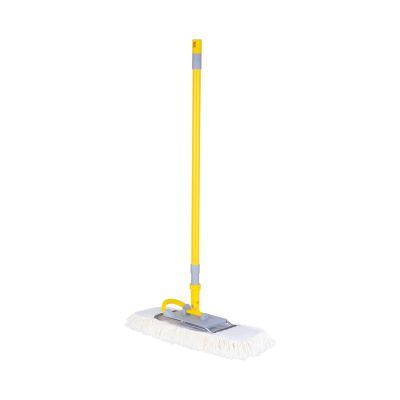 Швабра Eco Fabric LUX из хлопка 43см, телескоп ручка. 86-131см (EF-4025-D)