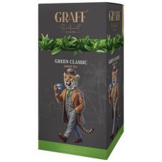 Чай зелений байховий 36г (20*1.8г), сашет, "Green Classic/Класичний зелений" GRAFF