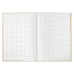 Книга канцелярська MORANDI STYLE, А4, 96 арк., клітинка, офсет, тв. лам. обкл., капучино