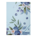 Папка А4 на гумках, BLUEBERRY ARABESKI, напівпрозора, морська хвиля