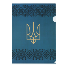 Папка-кутик А4, UKRAINE DECOR, вишиванка синя