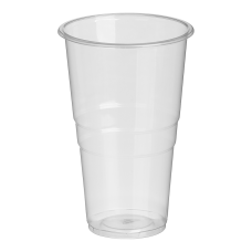 Стакан однораз., проз., термост., з міткою 500 мл 50шт/уп (6,0г) EuroStandart BUROCLEAN