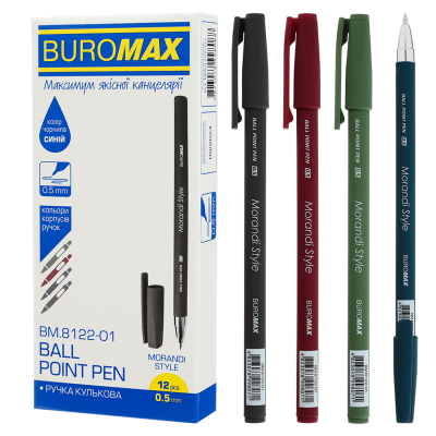 Ручка шариковая MORANDI STYLE, 0.5мм, синяя