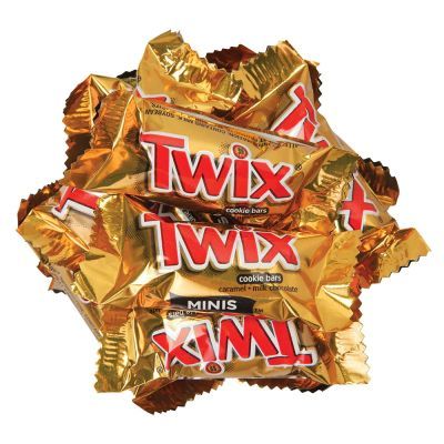 Конфеты TWIX Minis в обертке, 1кг