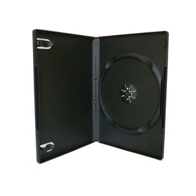 Коробка для DVD Box 14 mm Single Black Matt