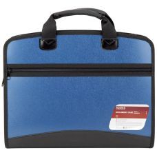 Портфель А4 на 4 отделения, синий металлик Портфель А4 на 4 отделения, синий металлик