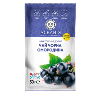 Чай-сашет концентрований "Чорна смородина" 50г