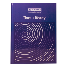 Книга канцелярская TIME IS MONEY, А4, 96 л., клетка, офсет, твердая ламинированная обложка Книга канцелярская TIME IS MONEY, А4, 96 л., клетка, офсет, твердая ламинированная обложка