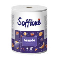 Кухонные бумажные полотенца Soffione GRANDE", 1 рул, 2-х слойные