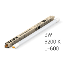 Лампа LED, 9W, 0.6M, 6200K, 220V, матова, VIDEX