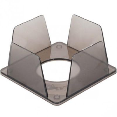 Куб для бумаги 9х9x4,5 cм дымчатый, КИП