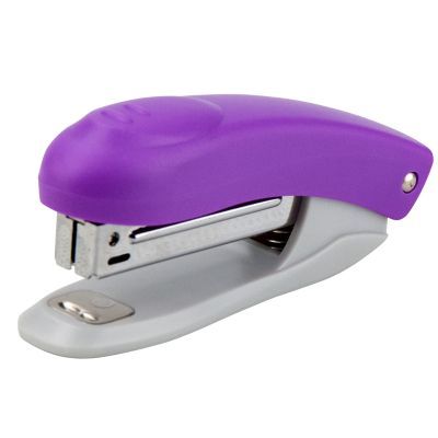 Степлер Welle-2 пласт., №10, 12 л., фиолетовый