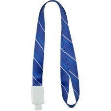 Шнурок для бейджа Office, с ретрактором, полосы, 4560 Шнурок для бейджа Office, с ретрактором, полосы, 4560