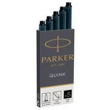 Чернильные картриджи Parker Quink 5 шт черные