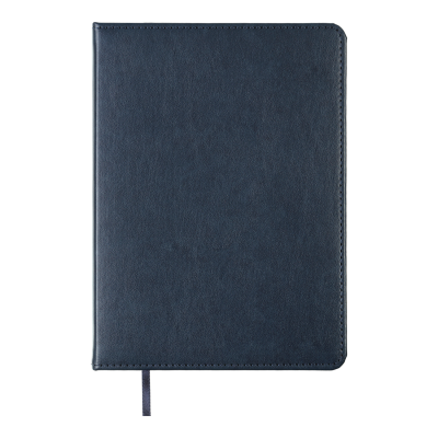 Ежедневник недатированный PRIME, A5, темно-синий, искусственная кожа/поролон