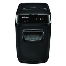 Уничтожитель Fellowes AutoMax 200C, 200 листов, фрагменты 4x38 мм, корзина 32 л Уничтожитель Fellowes AutoMax 200C, 200 листов, фрагменты 4x38 мм, корзина 32 л